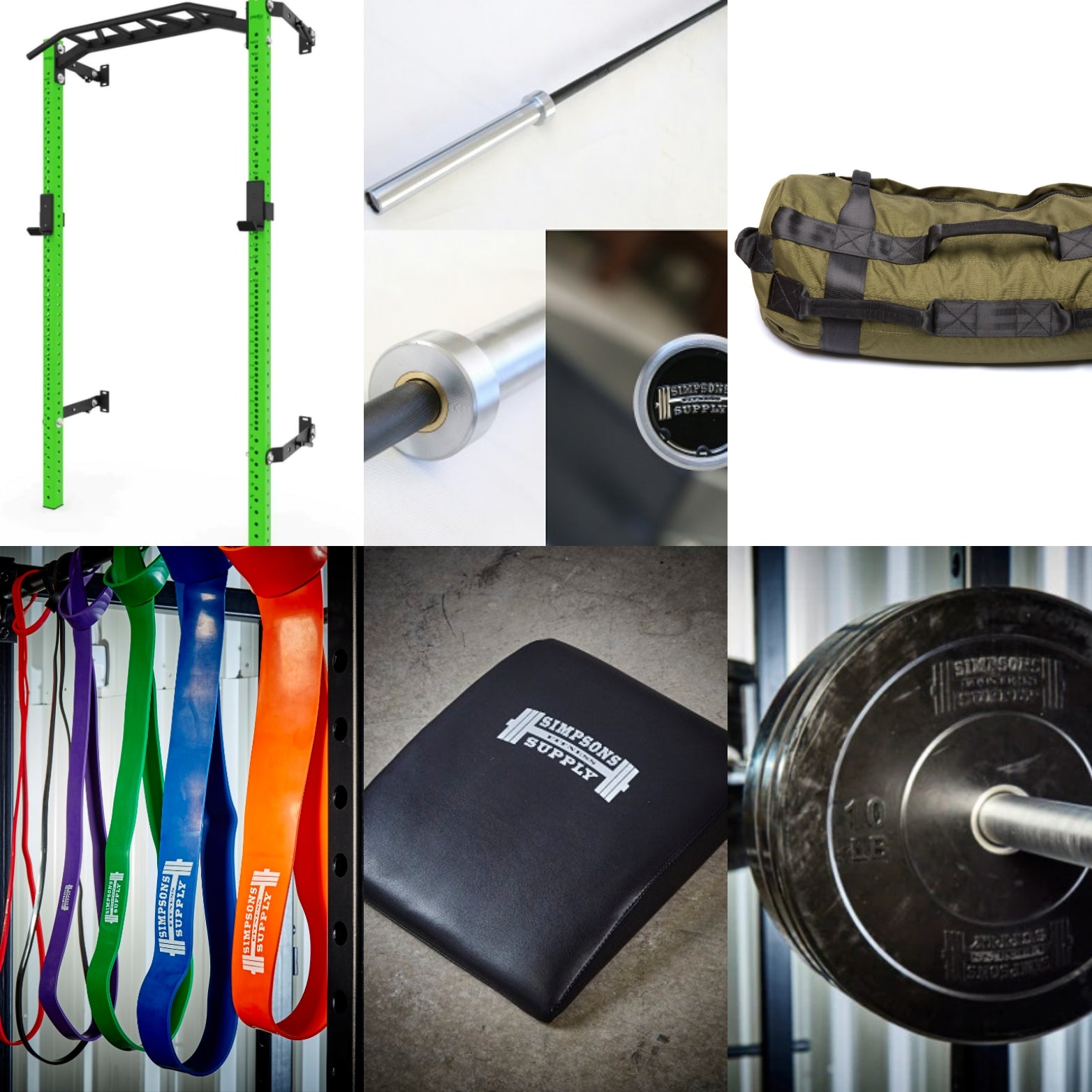 PRX Pro His Hers Package Green Simpsons Fitness Supply