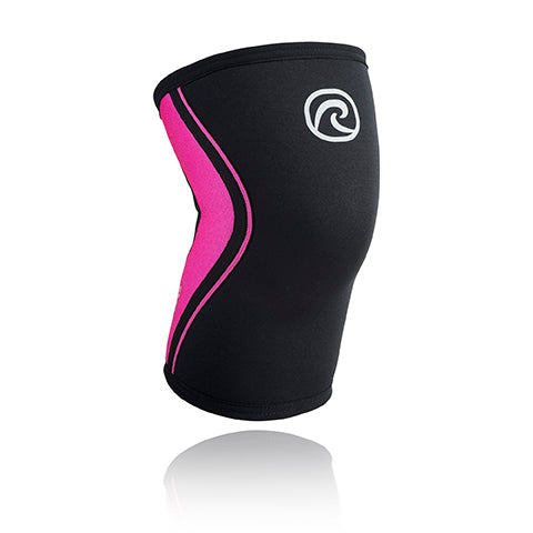 Rehband Knee Sleeve 5mm - Black / Pink