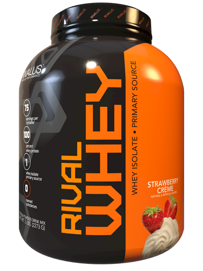Rival Whey Strawberry Simpsons Fitness Supply Arvada, CO