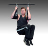 Body Solid Ab Slings ab exerciser with guy doing knee raises Simpsons Fitness Supply