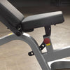 Body-Solid GFID71 adjustable flat incline decline bench black silver seat adjustment