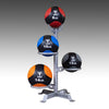 Body Solid medicine ball rack silver Simpsons Fitness Supply
