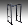 Body solid GPR400 power rack black with spotter arms and pullup bar
