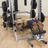 Body Solid GS348Q smith machine black and silver decline bench simpsons fitness supply