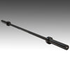 Body Solid 6ft black olympic barbell full bar view Simpsons Fitness Supply