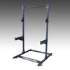 Powerline half rack ppr500 black with pullup bar and safety spotter arms