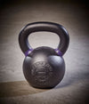 Kettlebell - Large black and purple cast iron 20kg - Simpsons Fitness Supply