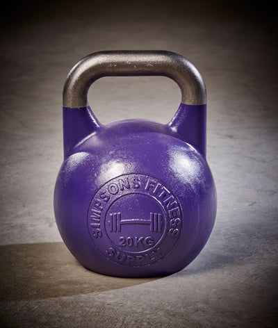 Competition Kettlebells 20kg - Simpsons Fitness Supply purple
